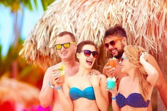 a person wearing sunglasses