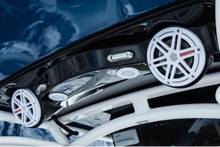 a car parked in a parking lot