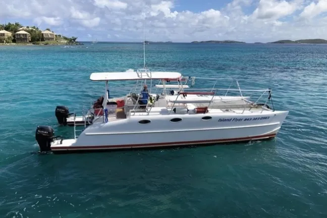 a small boat in a body of water